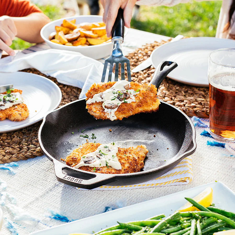 Lodge 10" Chef Style Cast Iron Skillet