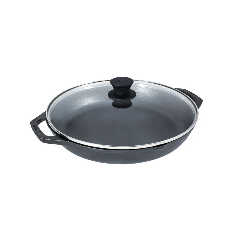 LODGE 12" Chef Style Everyday Pan + Lid [1]