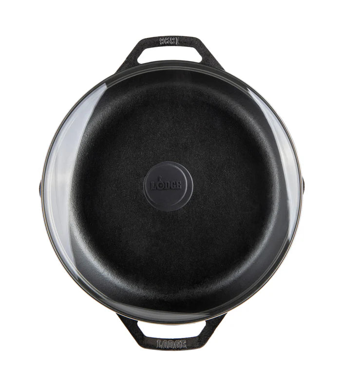 LODGE 12" Chef Style Everyday Pan + Lid [1]