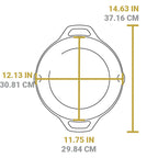 LODGE 12" Chef Style Everyday Pan + Lid [1]
