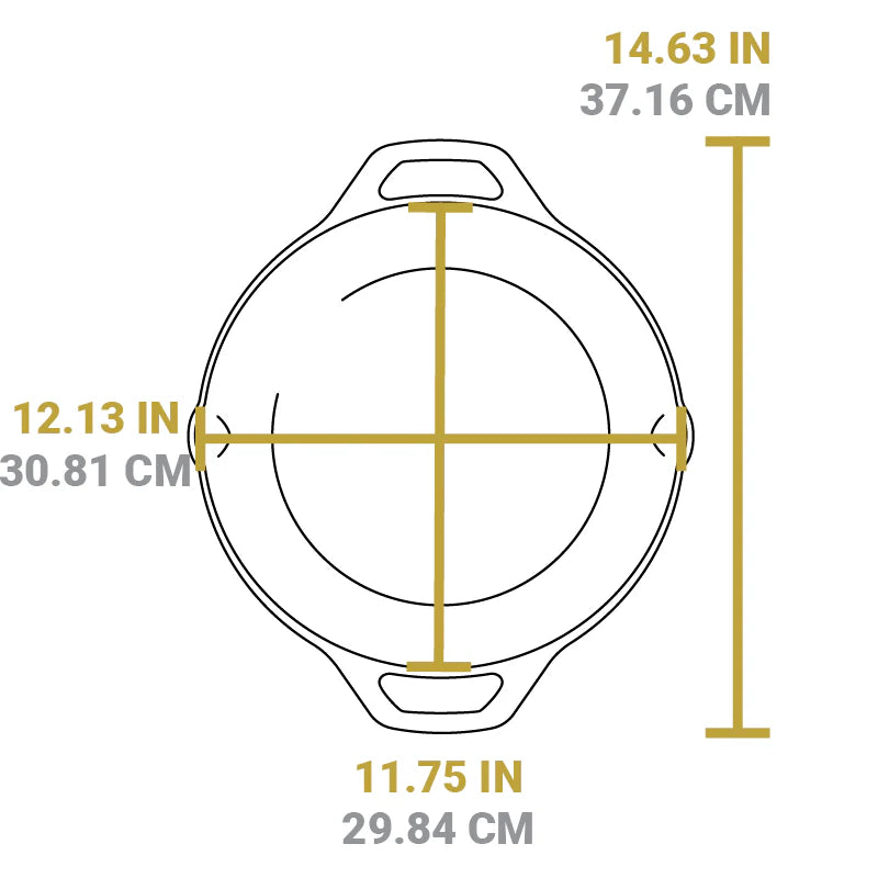 LODGE 12" Chef Style Everyday Pan + Lid [1]