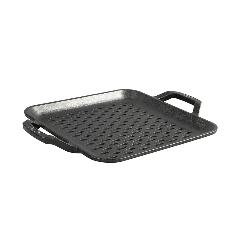 LODGE 11" Sq Grill Topper Cast Iron Chef Style [3] ***