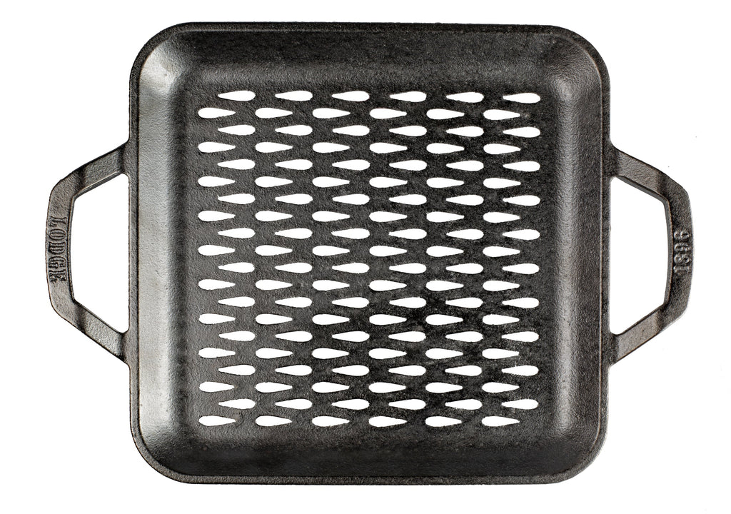 LODGE 11" Sq Grill Topper Cast Iron Chef Style [3] ***