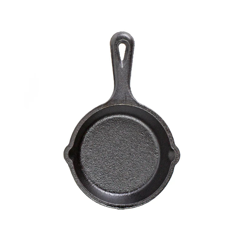 LODGE Mini Skillet 3.5" Seasoned Cast Iron [12]