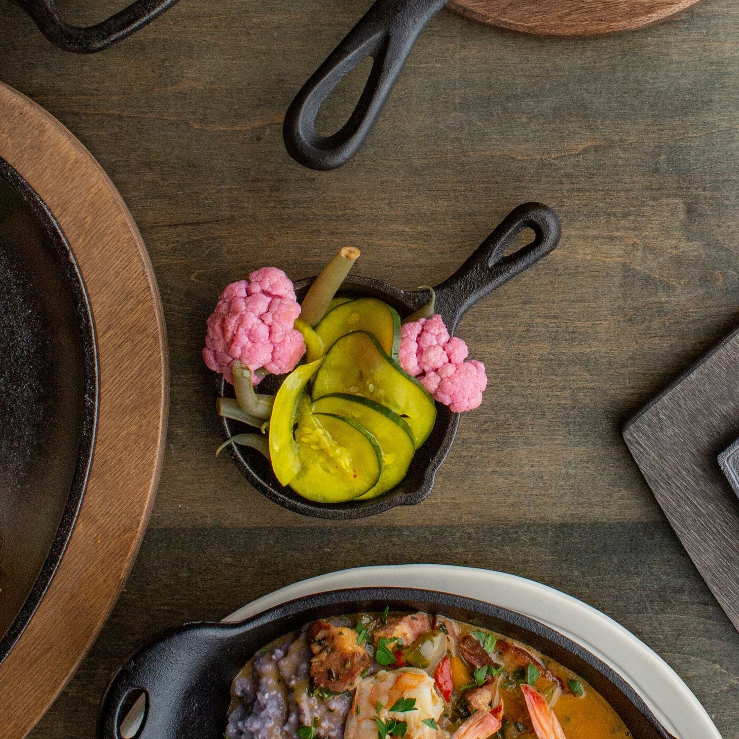 LODGE Mini Skillet 3.5" Seasoned Cast Iron [12]