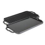 LODGE 16" x 10" Chef Style Rectangular Reversible Grill/Griddle [2] ***