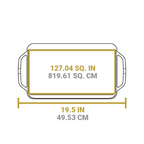 LODGE 16" x 10" Chef Style Rectangular Reversible Grill/Griddle [2] ***