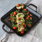 LODGE 15" x 11" Chef Style Square Griddle [3] ***