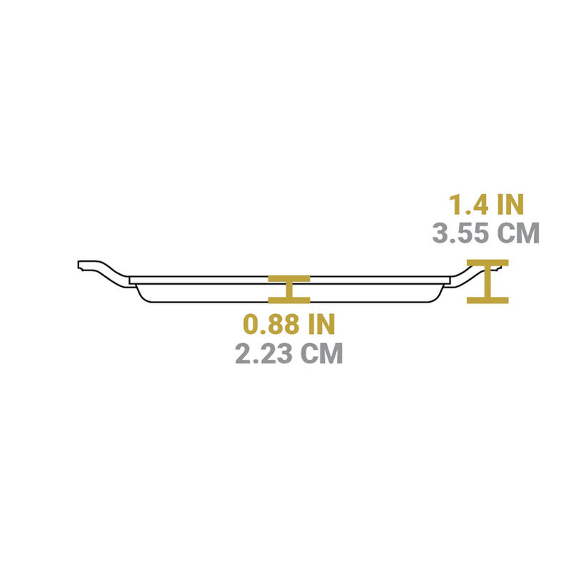 LODGE 15" x 11" Chef Style Square Griddle [3] ***