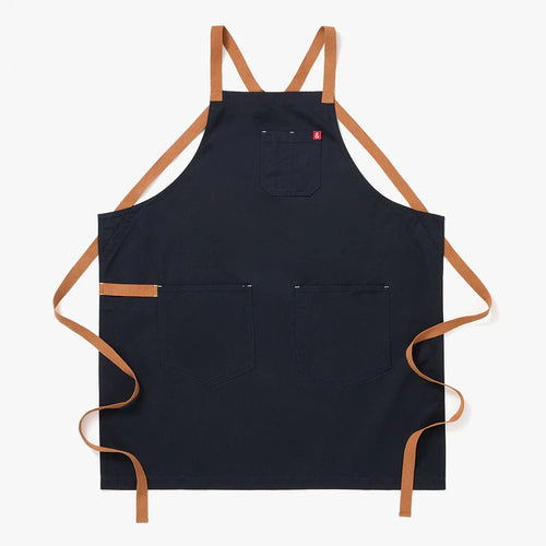 All Day Crossback Apron, Midnight Cider
