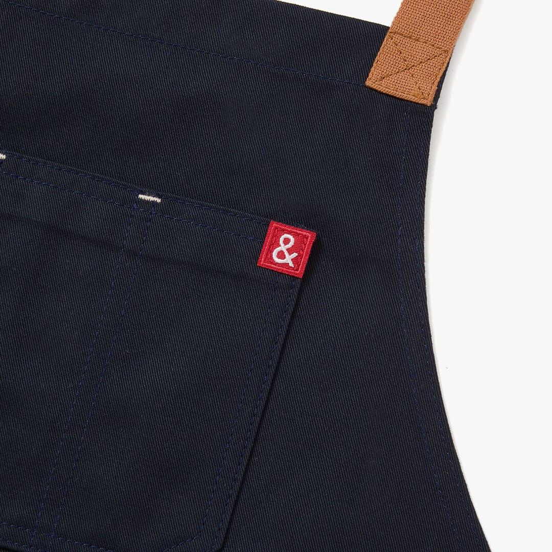 All Day Crossback Apron, Midnight Cider