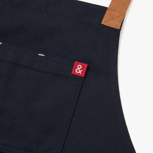 All Day Crossback Apron, Midnight Cider