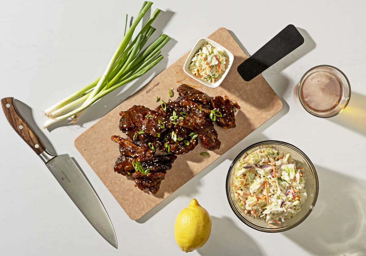 EPI 14"x7.5" Handy Plus Series NATURAL/SLATE; EPICUREAN [6]