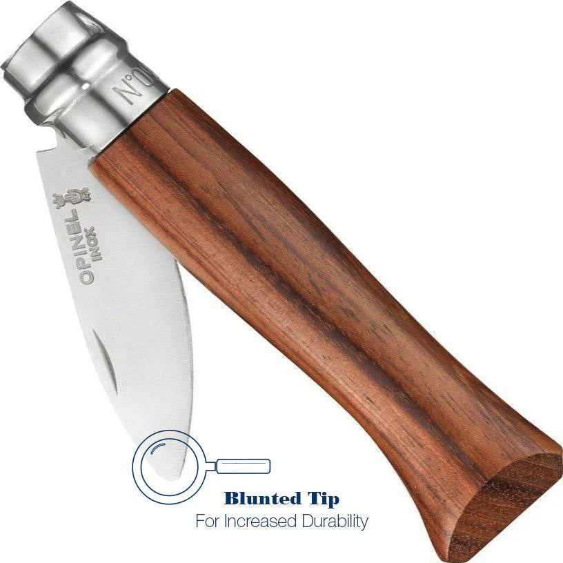 OPI N°9 Folding Oyster Knife, Padouk Handle OPINEL
