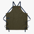 All Day Crossback Apron, Olive