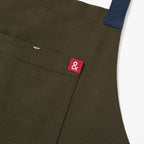 All Day Crossback Apron, Olive