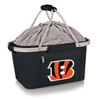 PIC Metro Basket Collapsible Cooler Tote CINCINNATI BENGALS PICNIC TIME [3]