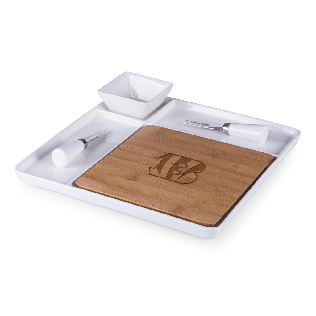 PIC Peninsula Cutting Board & Serving Tray CINCINNATI BENGALS