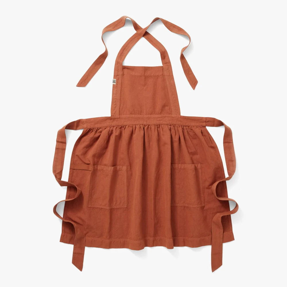 Pinafore Apron, Harissa Red
