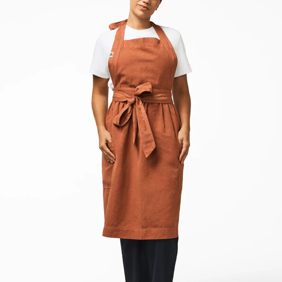Pinafore Apron, Harissa Red