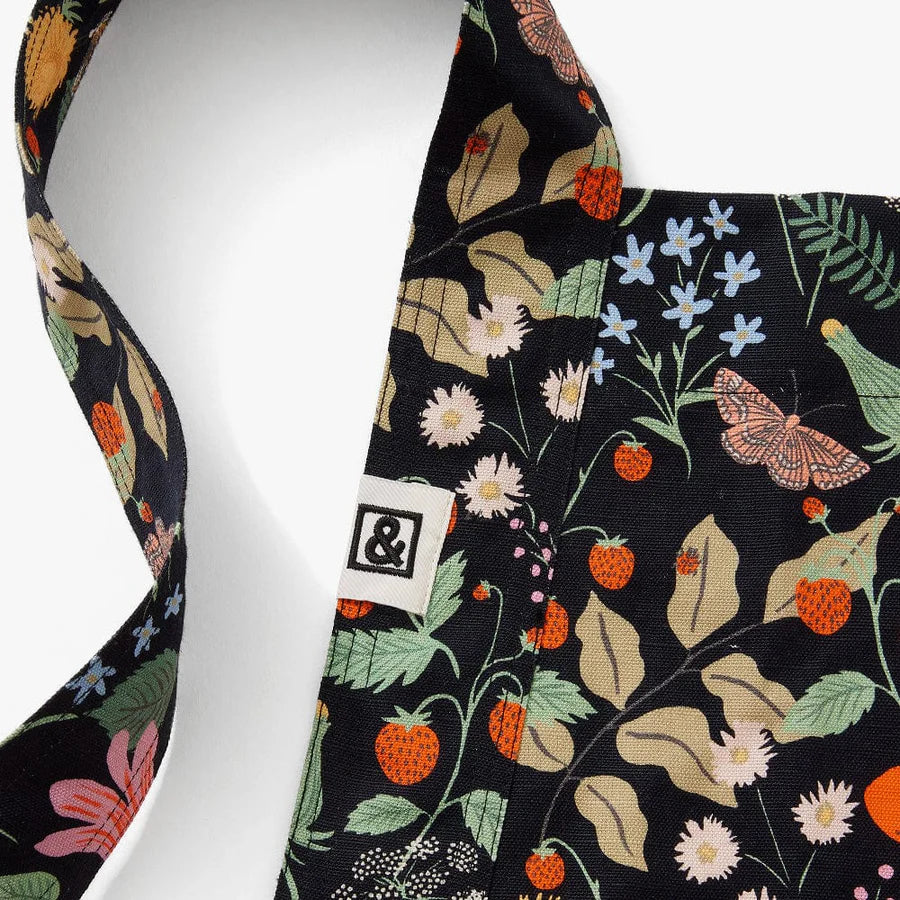 Pinafore Apron, Strawberry Fields
