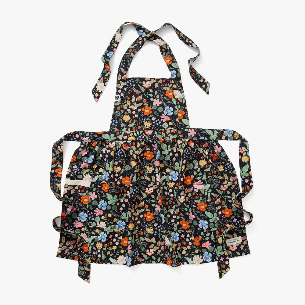 Pinafore Apron, Strawberry Fields