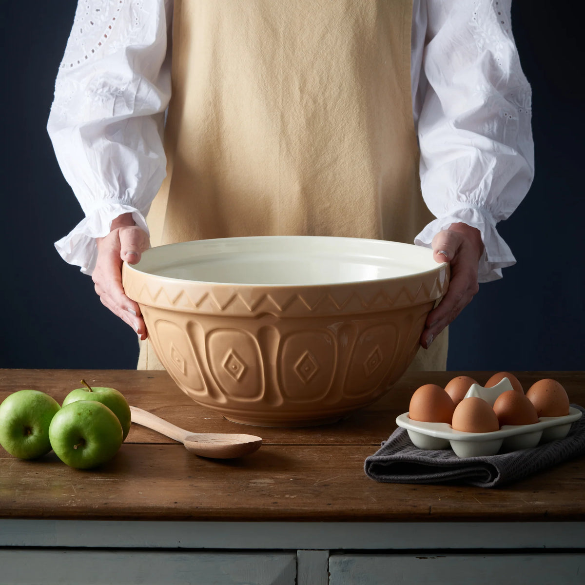 MC S6 Cane Mixing Bowl 13.5" (6.35Qt) MASON CASH [3]