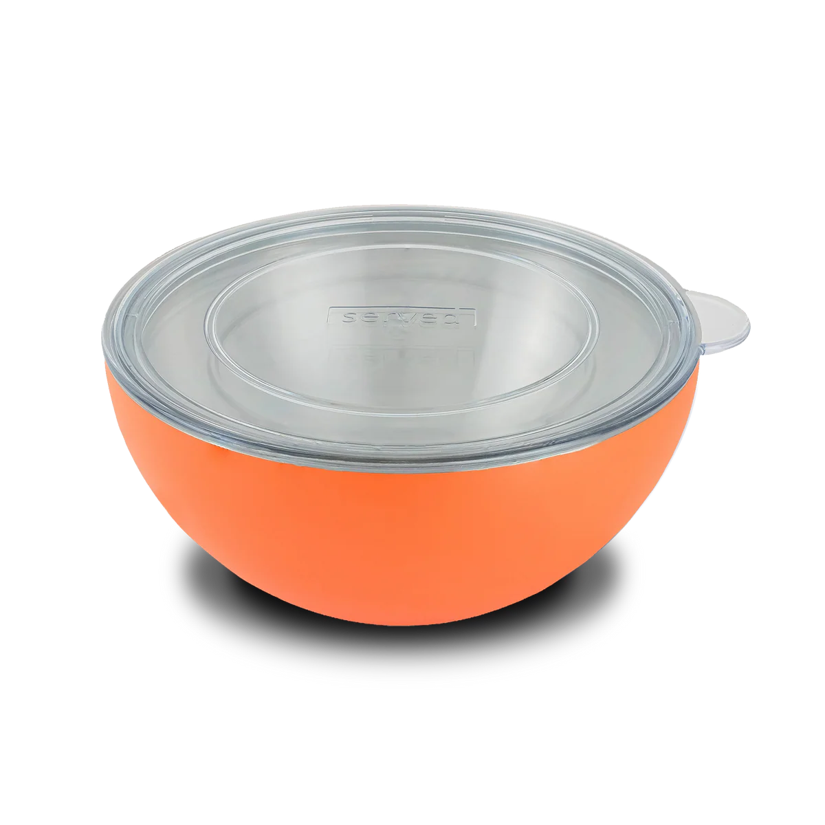 SER LG Serving Bowl w/ lid TANGERINE SERVED [3]