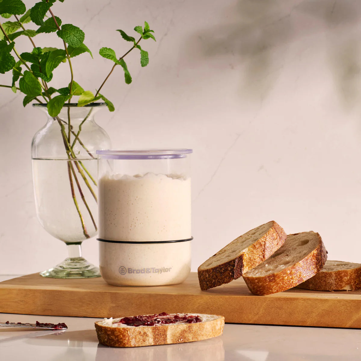 B&T Sourdough Starter Jar [24] BROD & TAYLOR