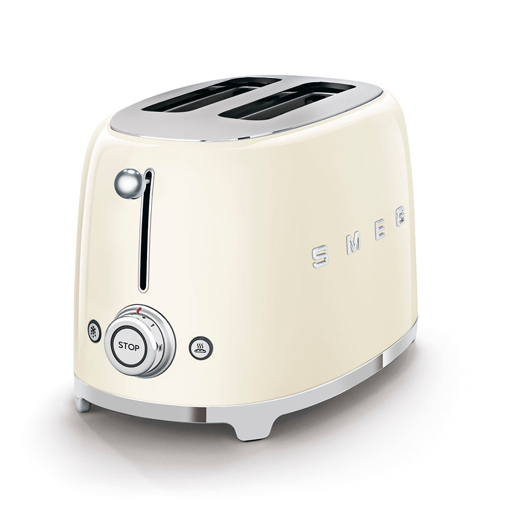 SMEG 2-Slice Toaster, Cream