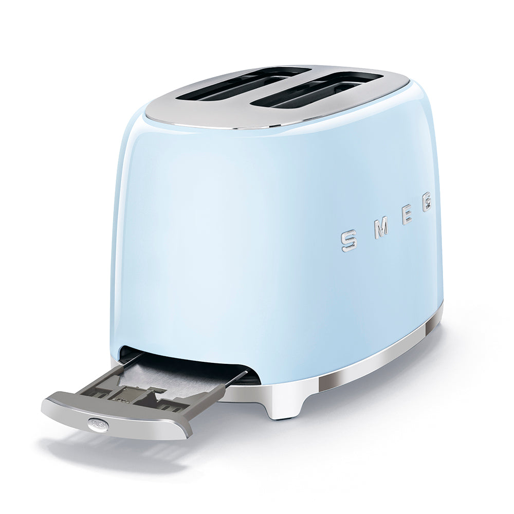 SMEG 2-Slice Toaster, Pastel Blue