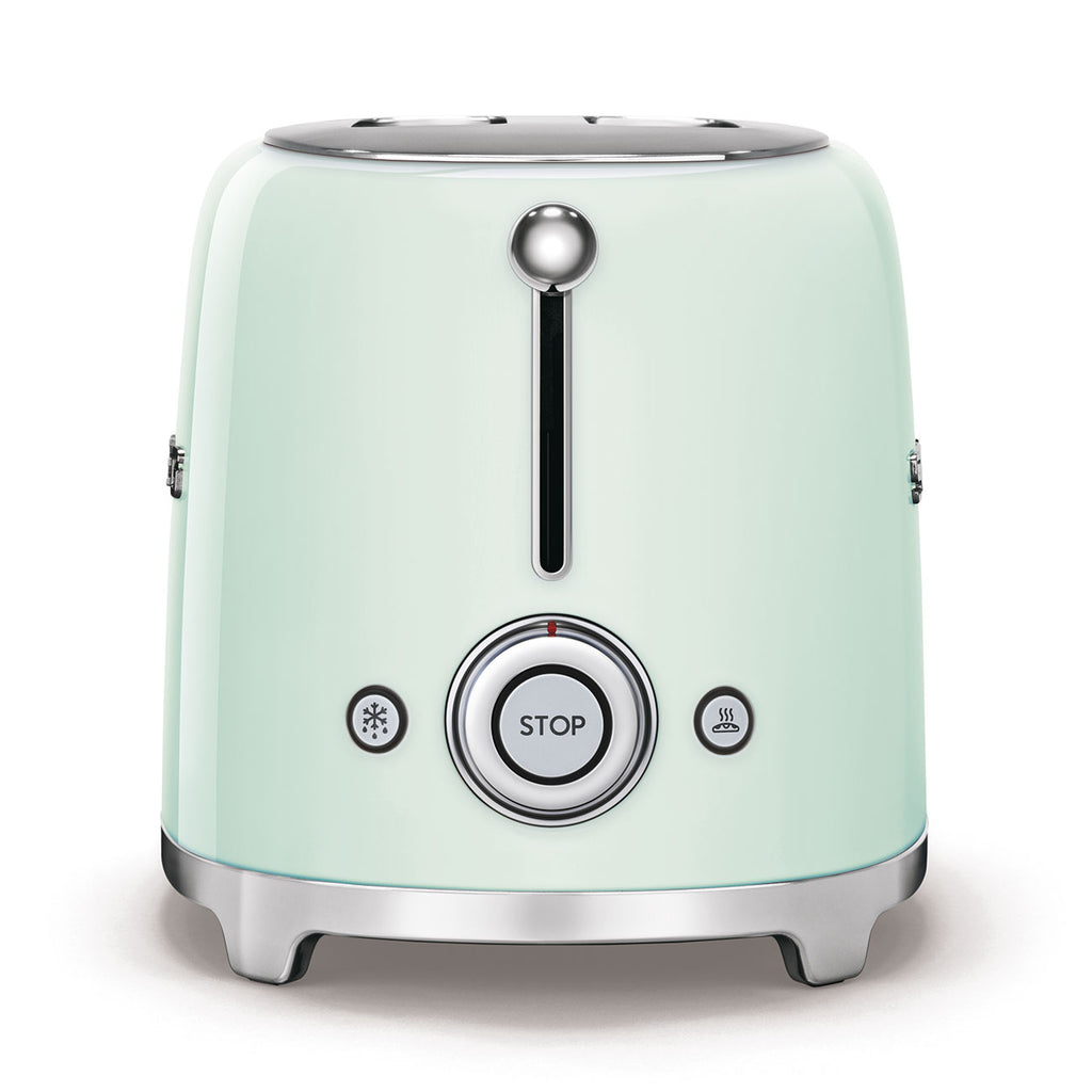 SMEG 2-Slice Toaster PASTEL GREEN 50's Retro