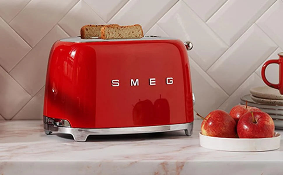 SMEG 2-Slice Toaster, Red