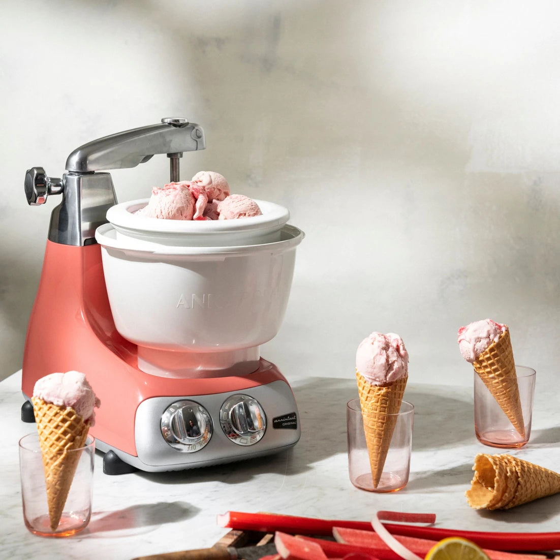 Ankarsrum Ice Cream Maker Attachment