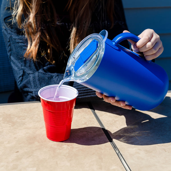 SER 2L Pitcher w/ lid BERRY - BLUE SERVED [6]