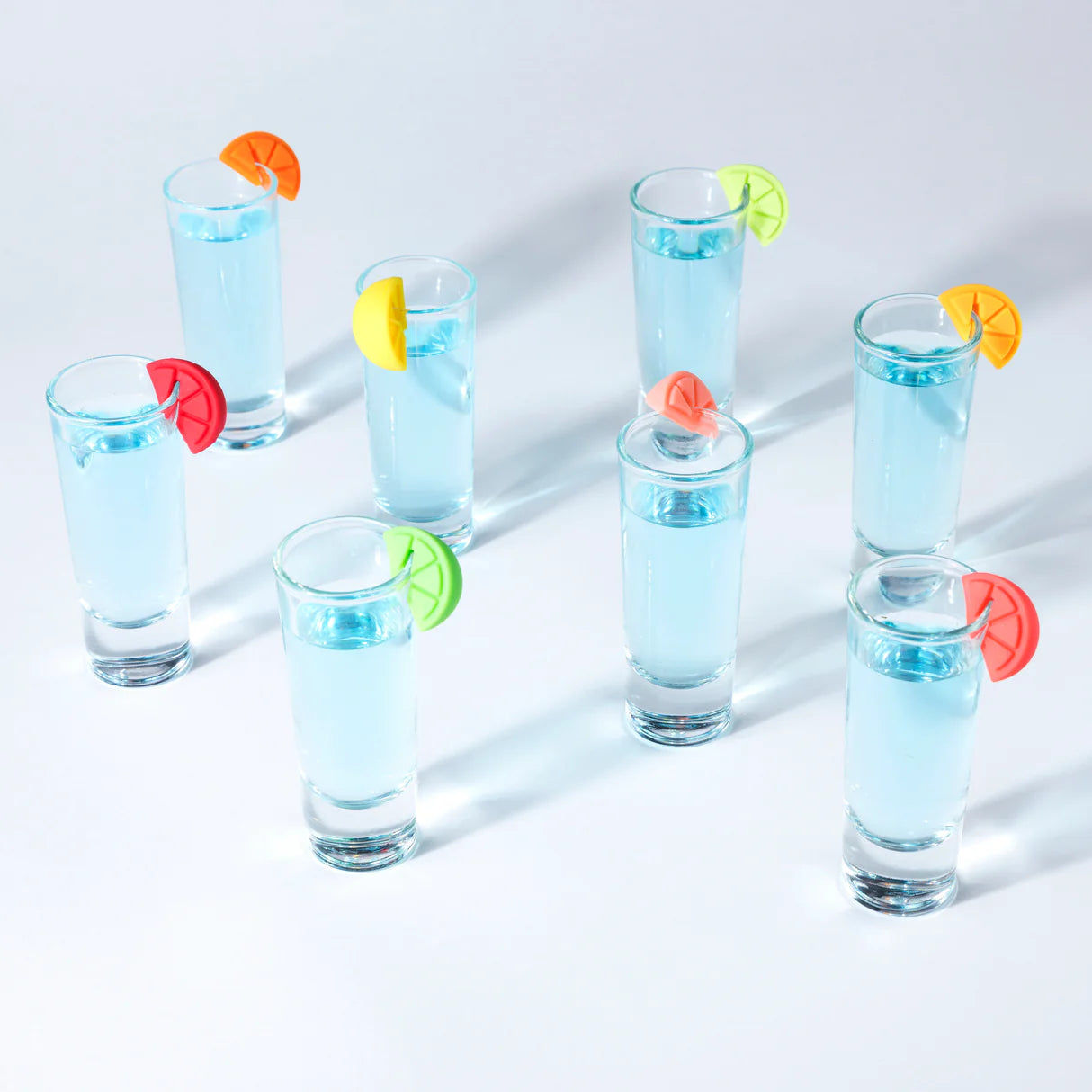 Citrus Drink Charms, Set of 8