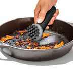 OXO Cast Iron Pan Brush [6]