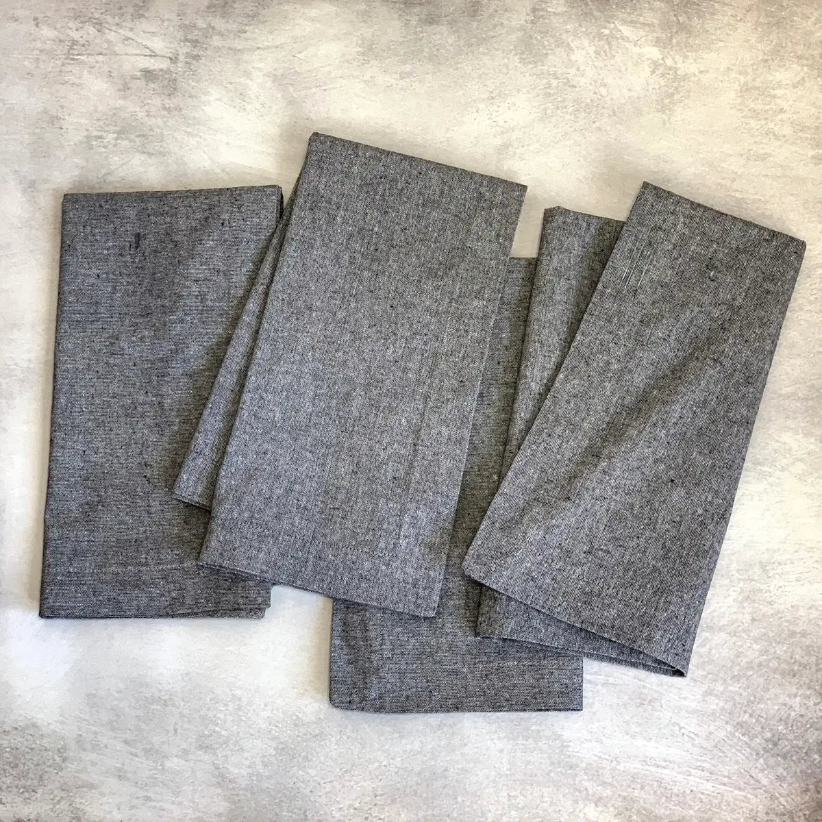 Recycled Cotton Napkins, GREY
