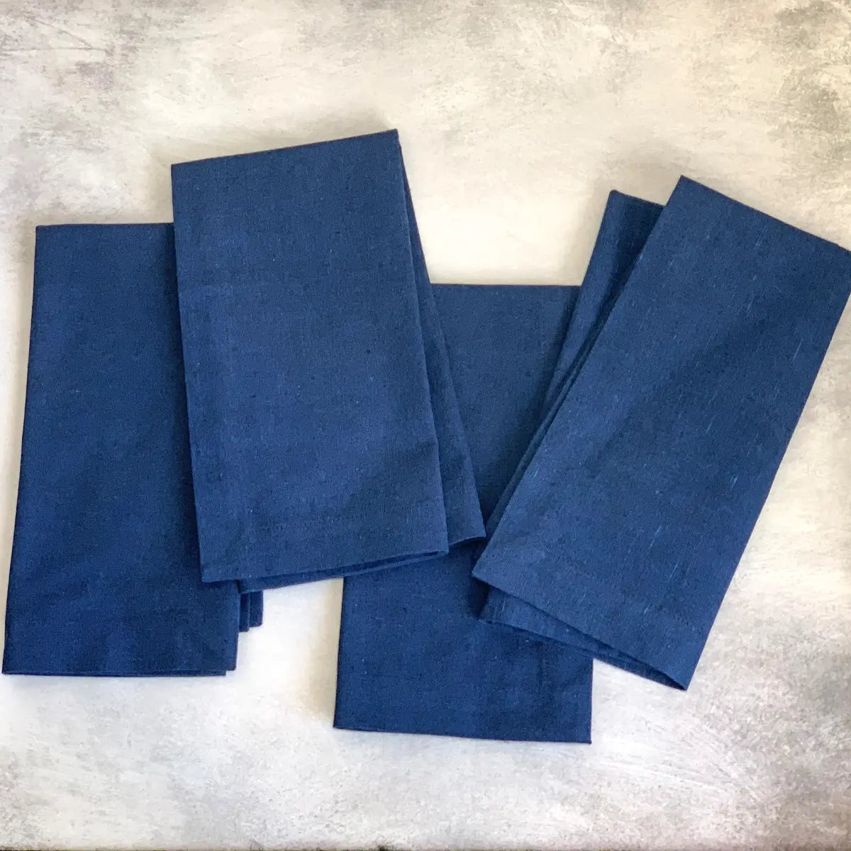 Recycled Cotton Napkins, INDIGO