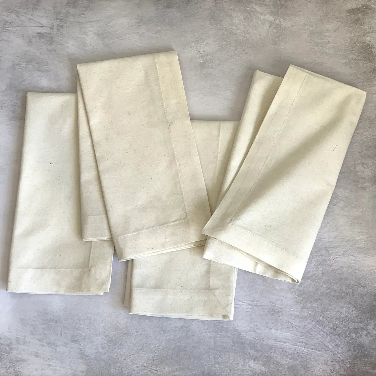 Recycled Cotton Napkins, NATURAL