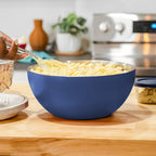 SER LG Serving Bowl w/ lid BLUE - BERRY SERVED [3]