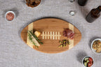 PIC Touchdown! Football Cutting Board & Serving Tray BAMBOO Picnic Time [3]